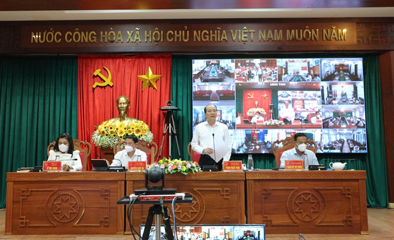 UBND tỉnh họp Phiên họp thường kỳ tháng 9/2021